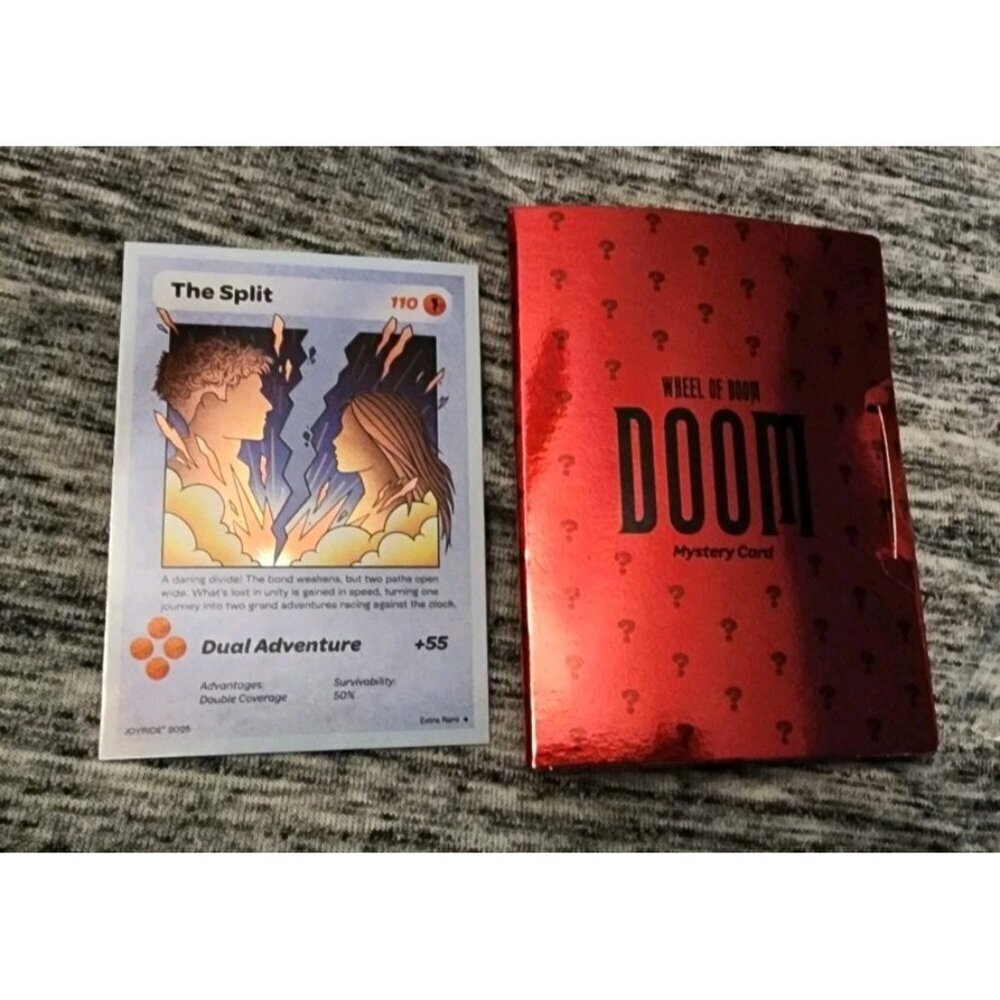 Ryan Trahan Wheel of Doom: "The Split" Holographic Card